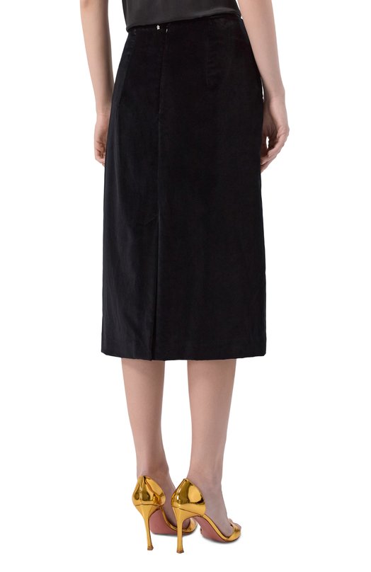 Бархатная юбка Lorena Antoniazzi G051A/9577 Чёрный  G051A/9577 Фото 4