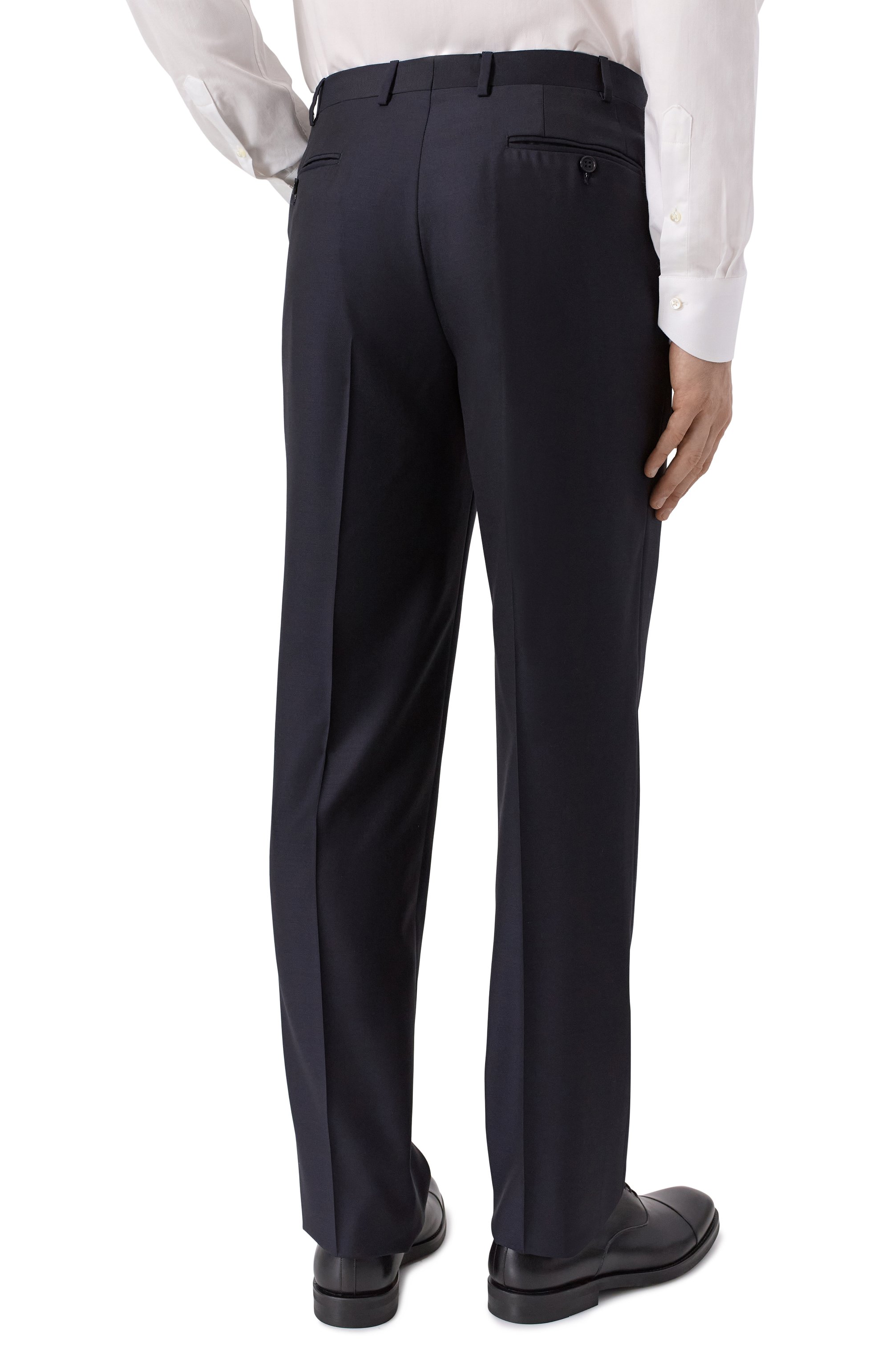 Шерстяные брюки CANALI, арт. 71019/AS10315, фото 4