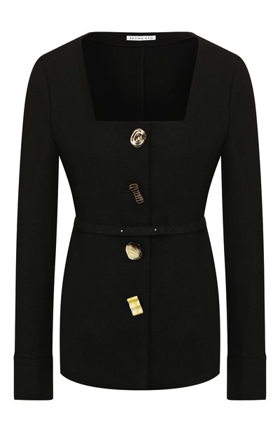 Женский жакет из смеси льна и хлопка REJINA PYO, арт. B098/LINEN TWILL BLEND