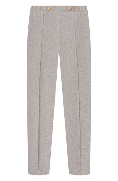 Хлопковые легинсы BALMAIN, арт. BZ6B00