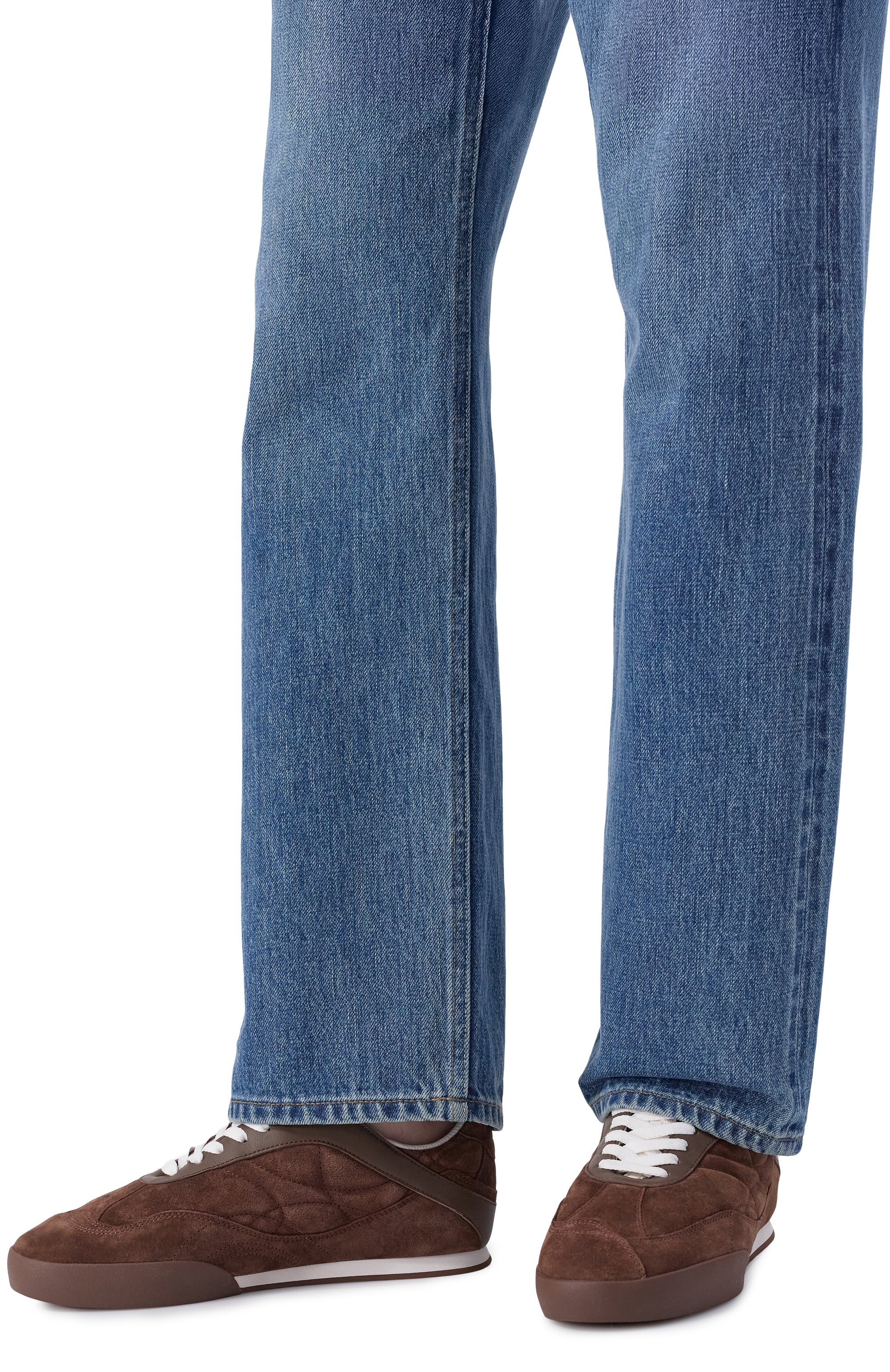 Замшевые кеды kick CHLOÉ, арт. CHC25A07IMS, фото 2