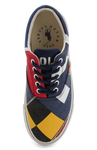 Текстильные кеды POLO RALPH LAUREN, арт. 818730334, фото 5