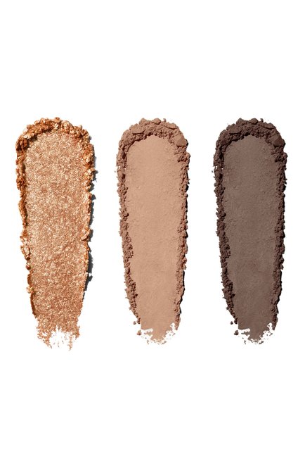 Женские палетка теней для глаз essential eye shadow trios limited edition, оттенок golden hour (6g) BOBBI BROWN, арт. H8PH-01