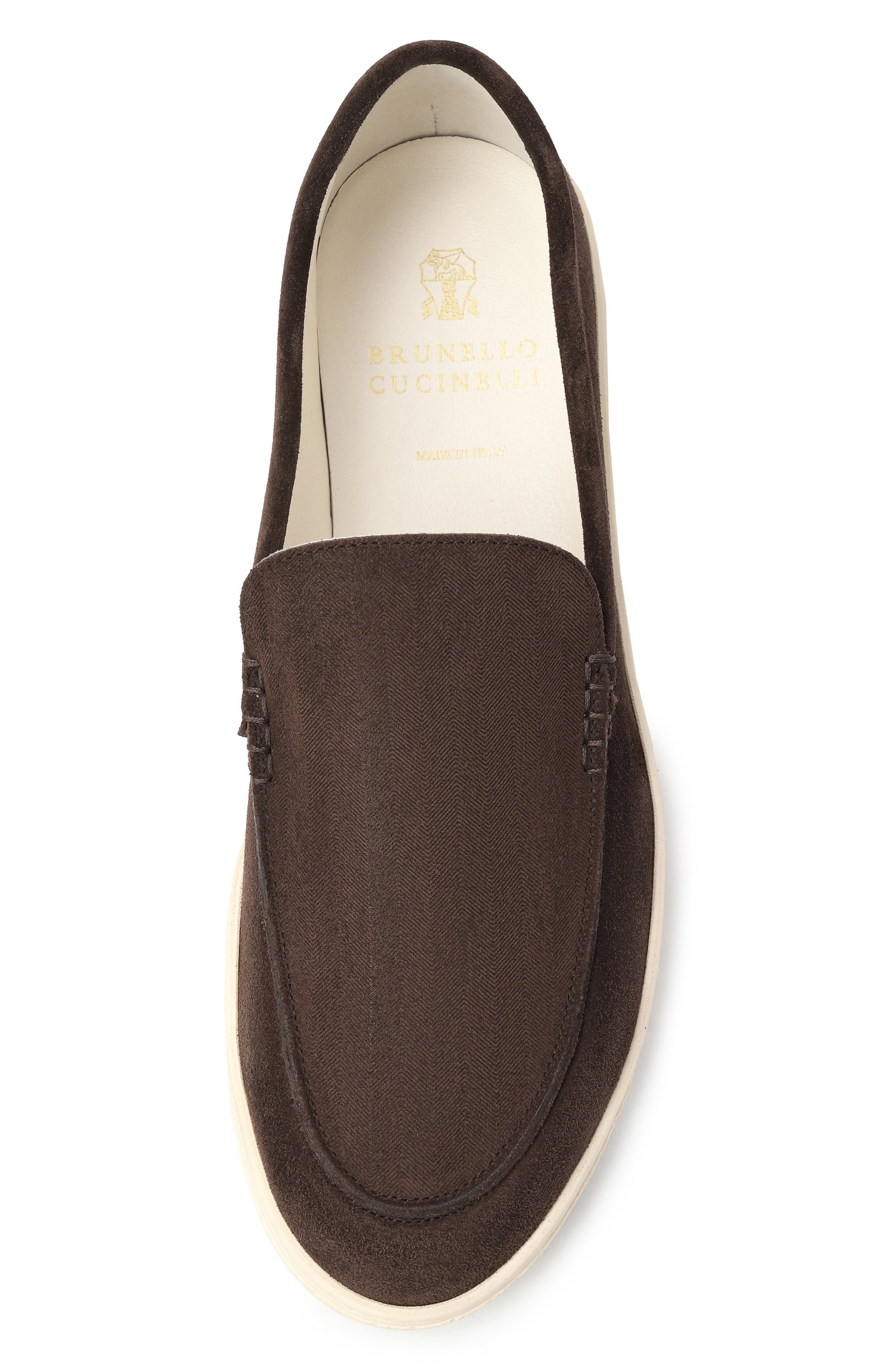 Замшевые лоферы BRUNELLO CUCINELLI, арт. MZUHVSN335, фото 6
