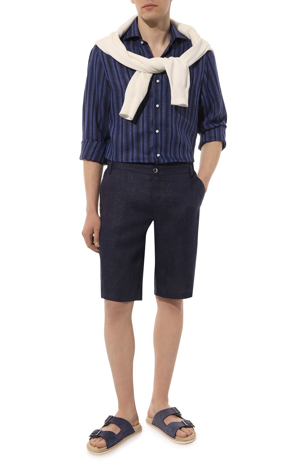 Льняные шорты ZILLI, арт. M0Z-D0181-LIN01/R001, фото 2