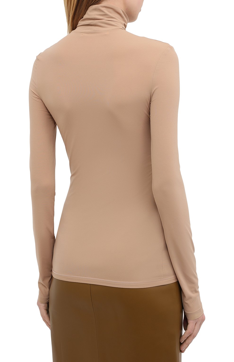 Водолазка OFF-WHITE бежевого цвета по цене 25500 руб., арт. 0WAD122E20FAB0013110, фото 4 Водолазка OFF-WHITE, арт. 0WAD122E20FAB0013110, фото 4