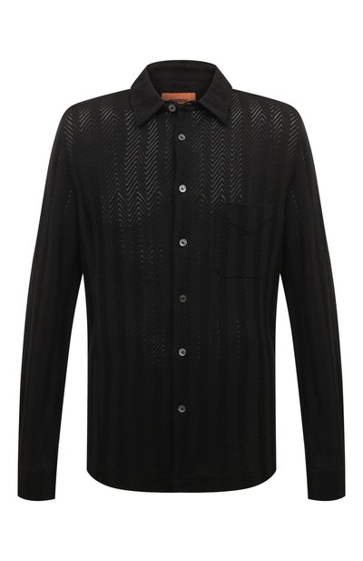 Мужская рубашка из хлопка и вискозы MISSONI, арт. UC23WJ00/BR00JC