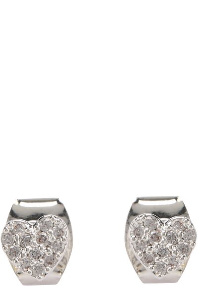 Серьги с цирконием ESTELLA BARTLETT серебряного цвета по цене 2220 руб., арт. EB1469C, фото 1 Серьги с цирконием ESTELLA BARTLETT, арт. EB1469C, фото 1