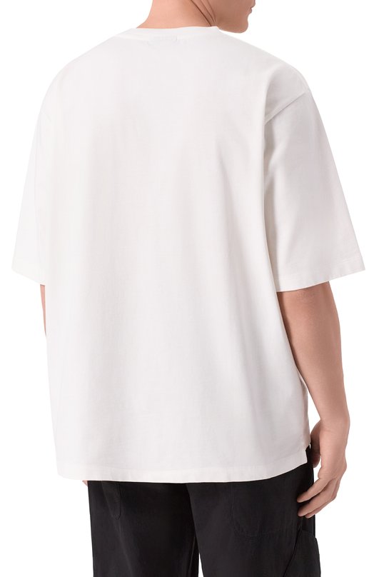 Хлопковая футболка Dsquared2 S74GD1525/D20106 Белый  S74GD1525/D20106 Фото 4
