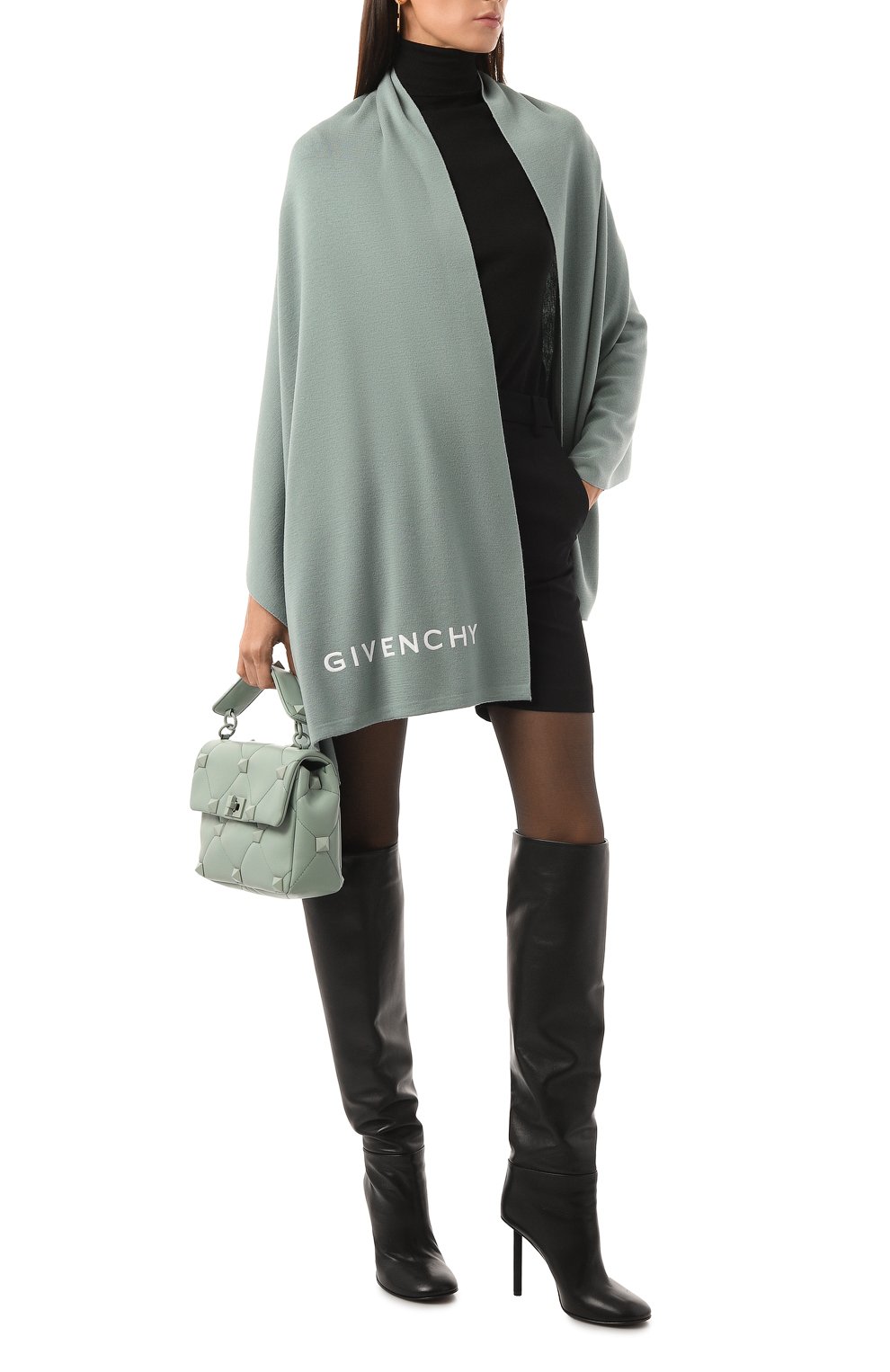 Шерстяной шарф GIVENCHY, арт. GW7018, фото 2