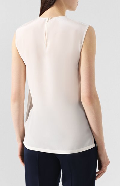 Шелковый топ KITON, арт. D47417K09R44, фото 4