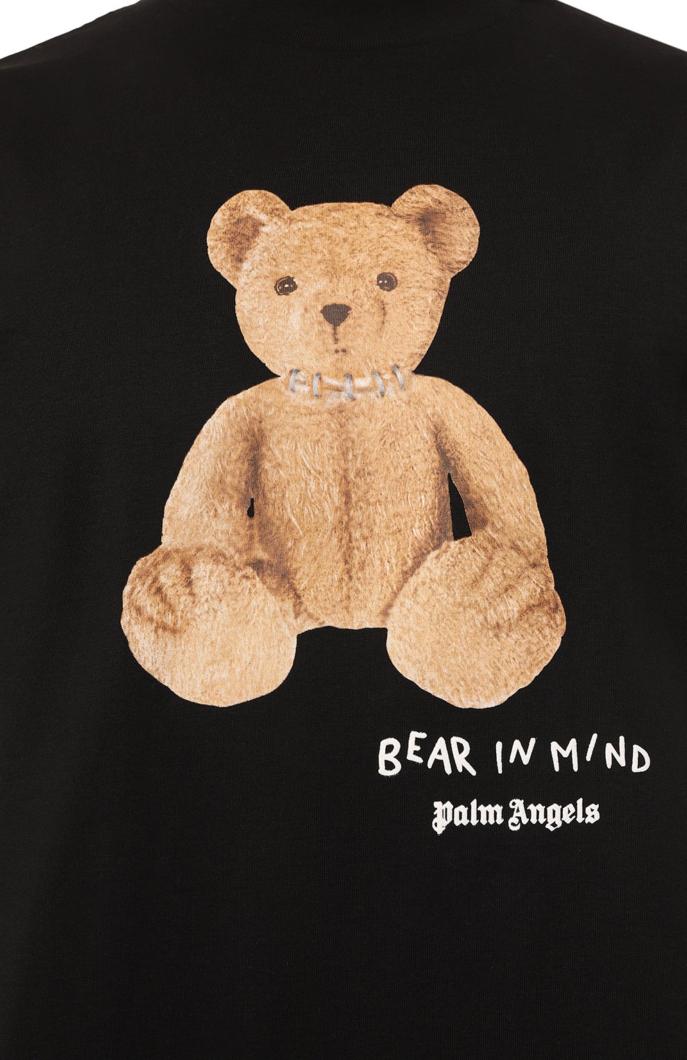 Хлопковая футболка PALM ANGELS, арт. PMAA001F24JER010, фото 5