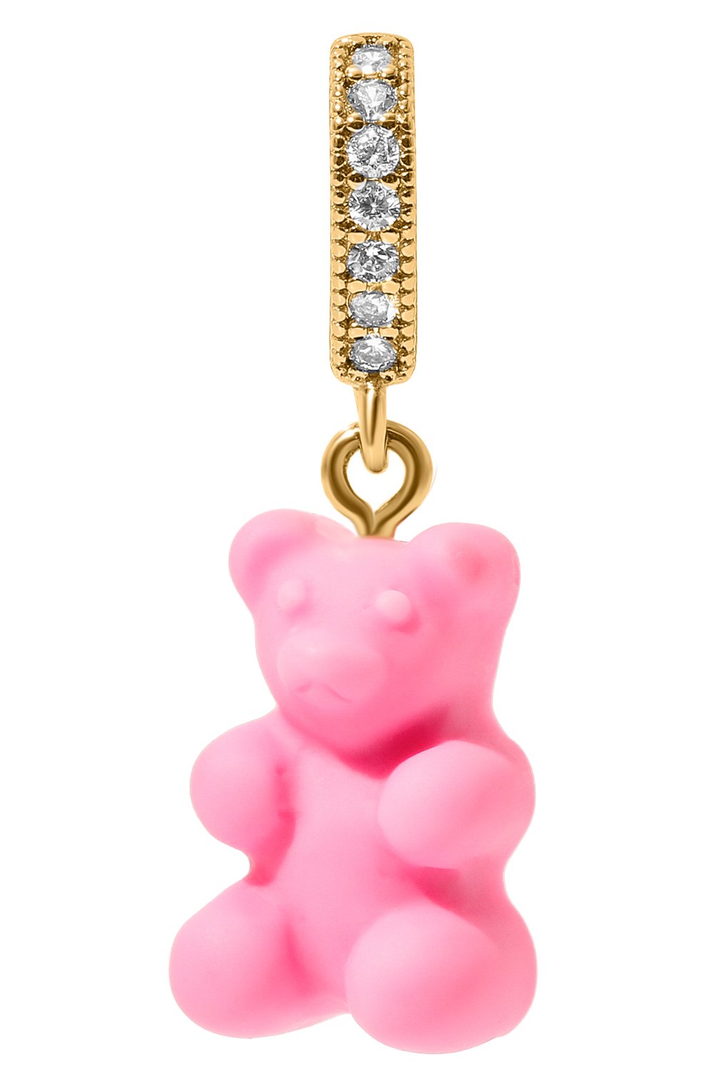 Моносерьга CRYSTAL HAZE, арт. N0STALGIA BEAR H00P, фото 1