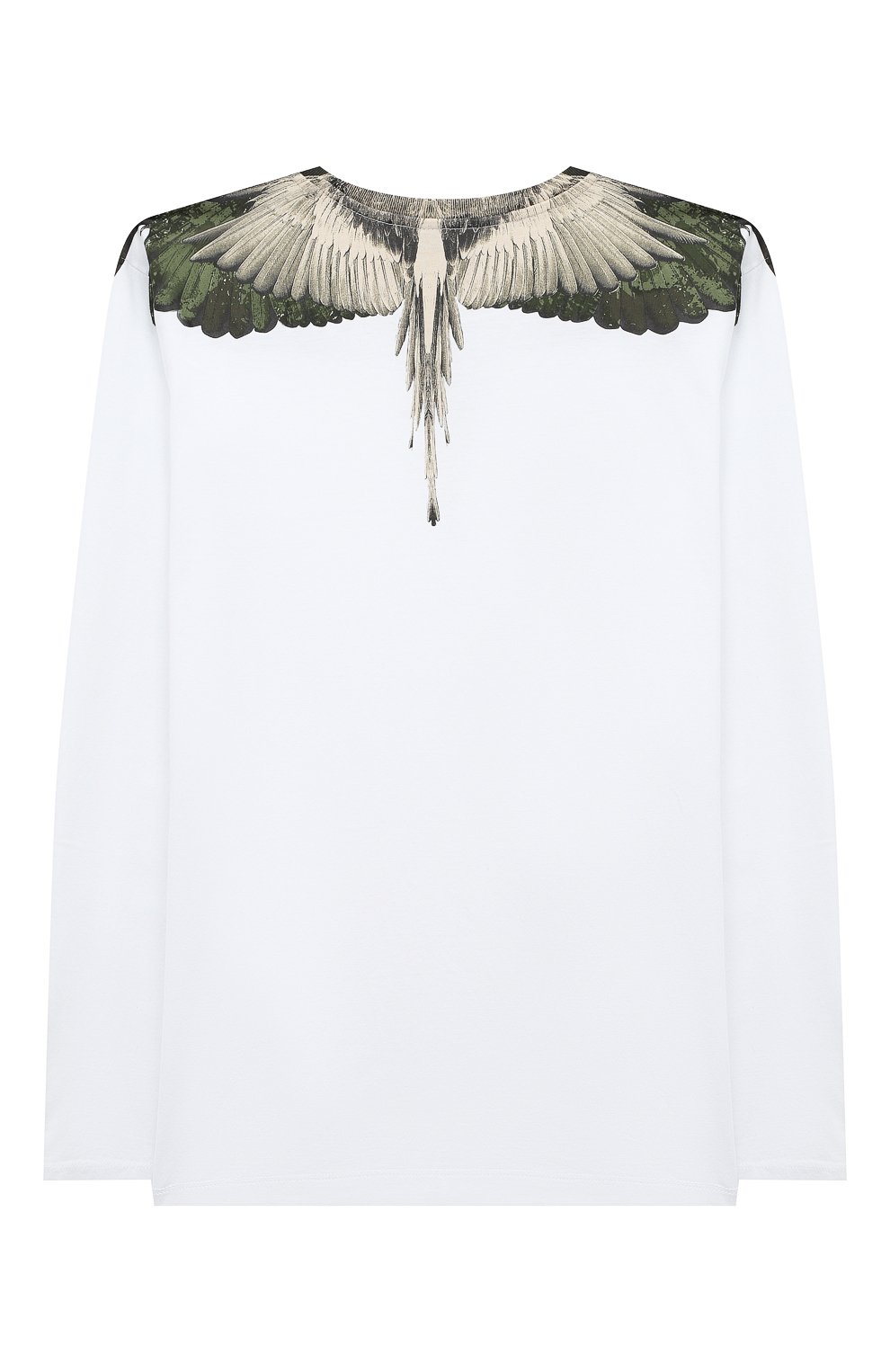 Хлопковый лонгслив MARCELO BURLON KIDS OF MILAN, арт. 20I/B/MB/1144/0010/8-14Y, фото 2