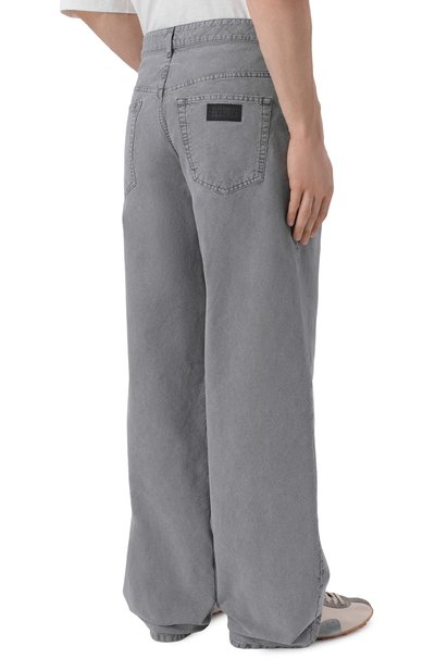 Джинсы MM6 серого цвета по цене 59950 руб., арт. SH0LA0036/M35736, фото 4 Джинсы MM6, арт. SH0LA0036/M35736, фото 4