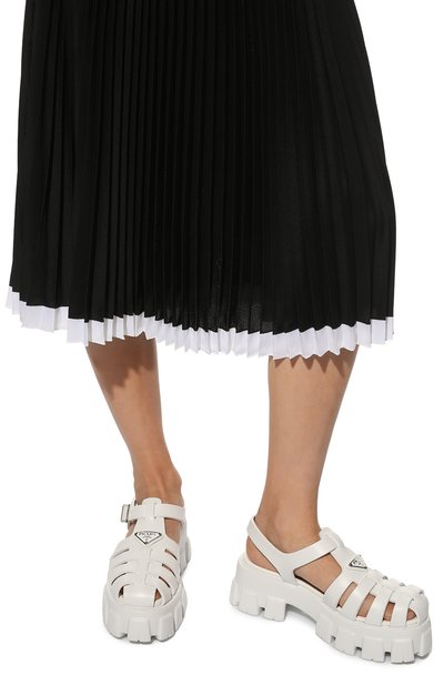 Резиновые сандалии PRADA, арт. 1X853M-3LKK-F0009-055, фото 3