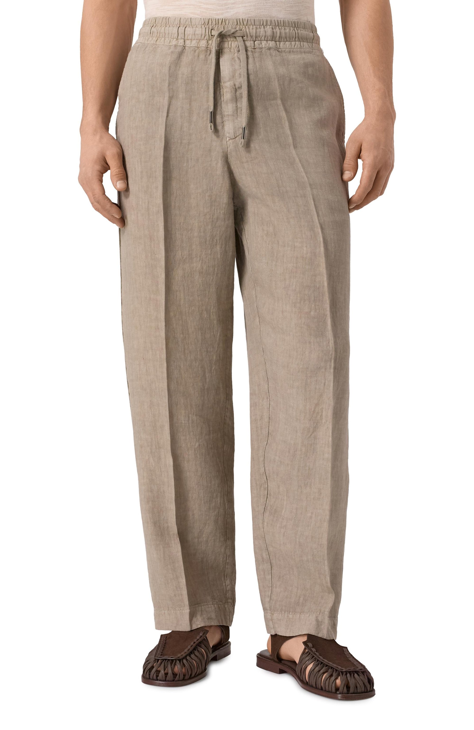 Льняные брюки INLINUM, арт. PAJAMA18, фото 3