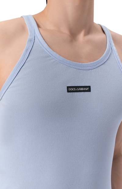 Хлопковая майка DOLCE & GABBANA, арт. G8PA8T/G7P3I, фото 5