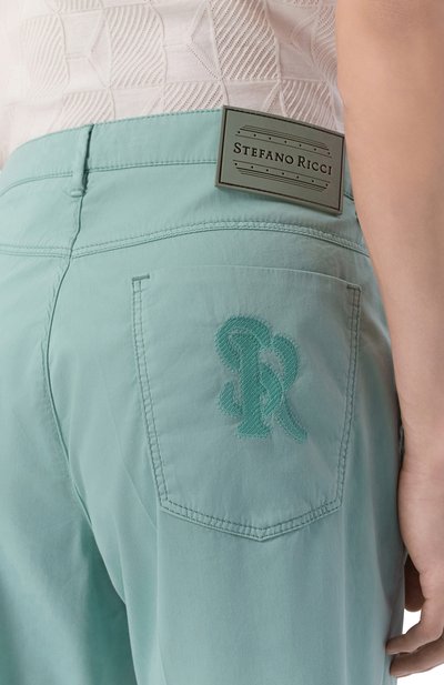 Шорты из хлопка и шелка STEFANO RICCI, арт. M8T6100081/TFANT, фото 5