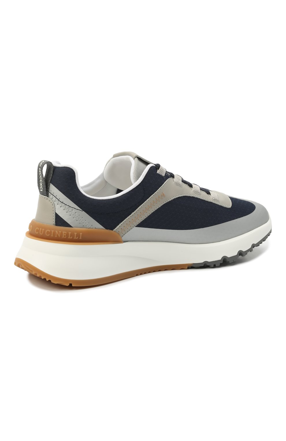Комбинированные кроссовки BRUNELLO CUCINELLI, арт. MZUTBH0255, фото 4