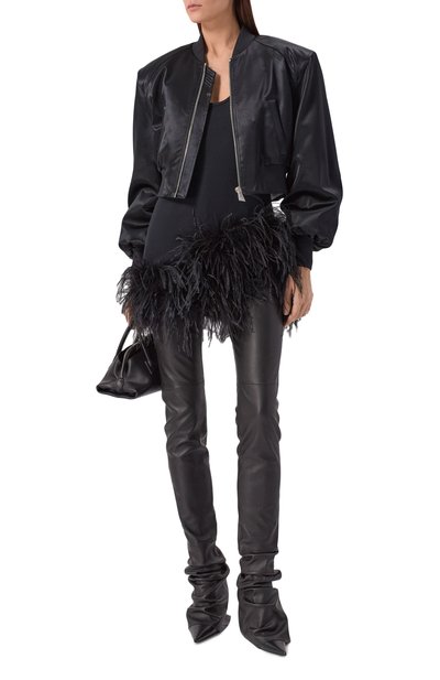 Атласный бомбер THE ATTICO, арт. 260WCB00104/VVV102AA, фото 2