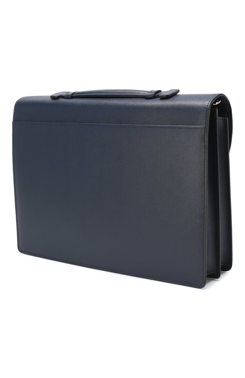 Кожаный портфель stuoia CANALI темно-синего цвета по цене 99500 руб., арт. P325340/NA00053, фото 3 Кожаный портфель stuoia CANALI, арт. P325340/NA00053, фото 3