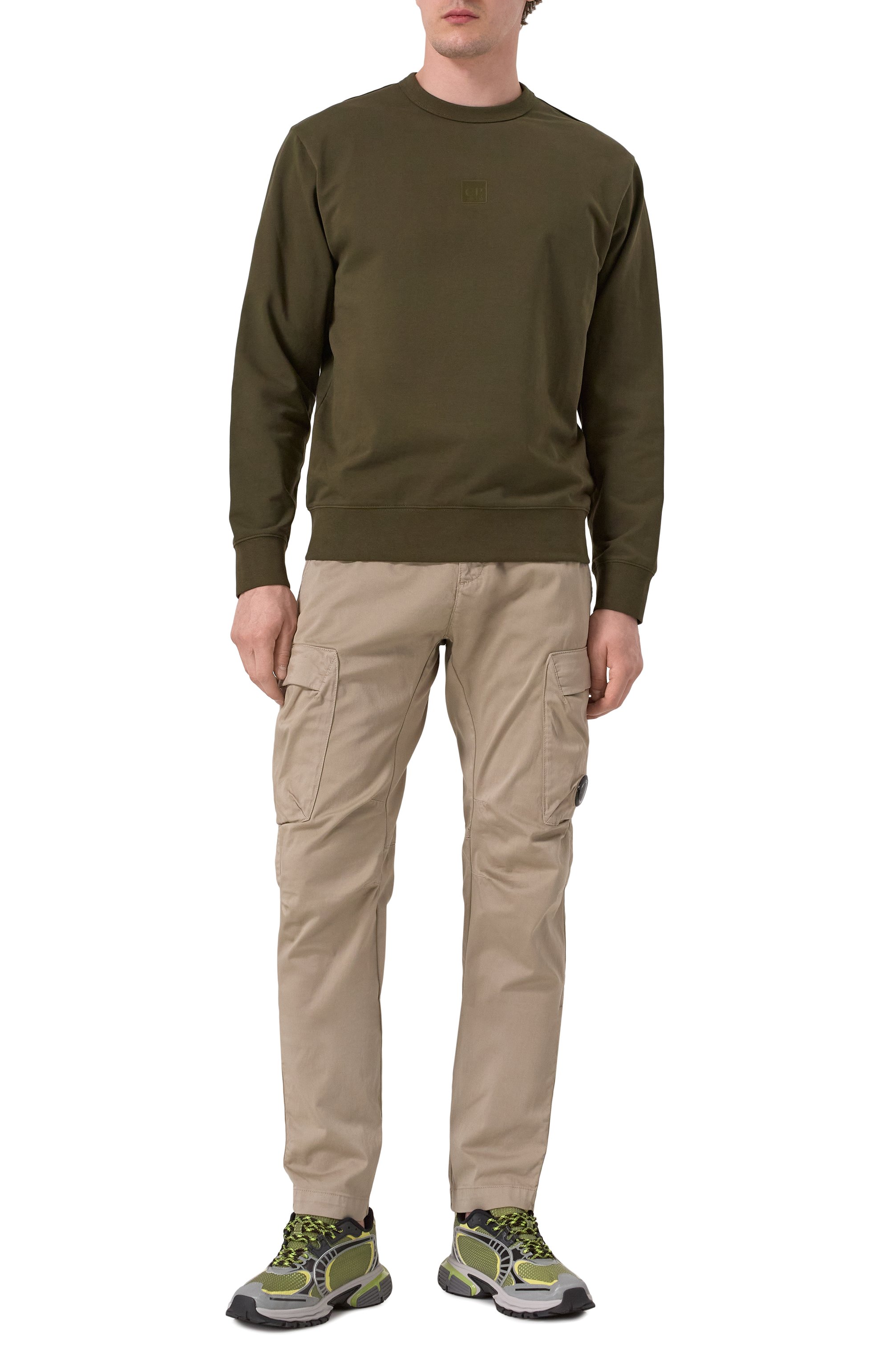 Хлопковые брюки-карго C.P. COMPANY, арт. 18CMPA127A005694G, фото 2