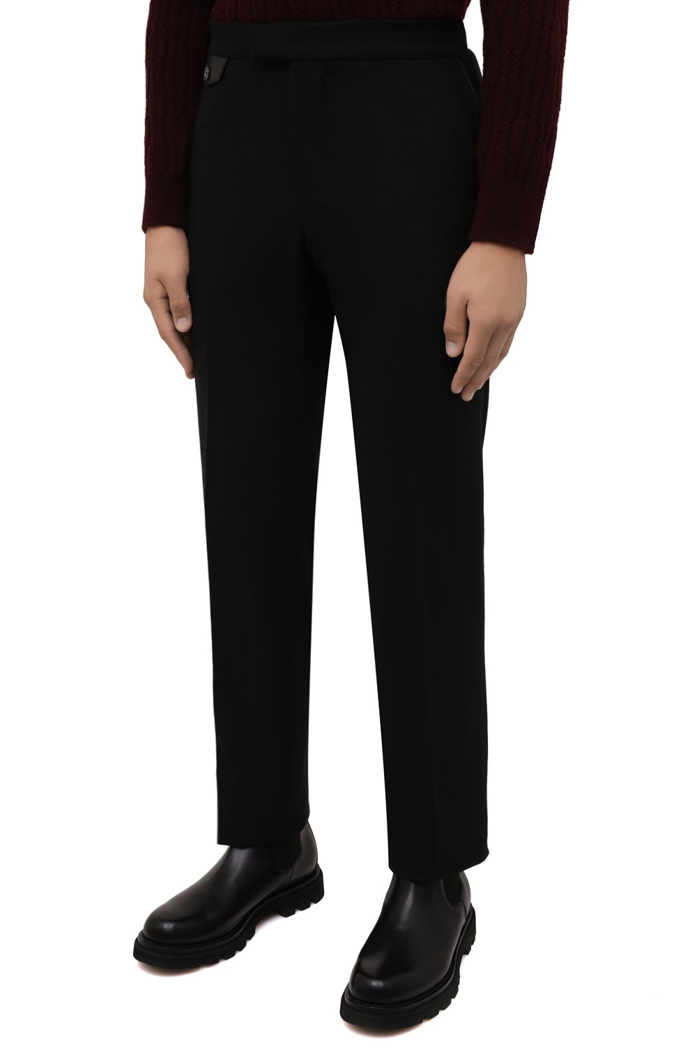 Шерстяные брюки ZILLI, арт. M0W-40-38P-F6415/0001, фото 3