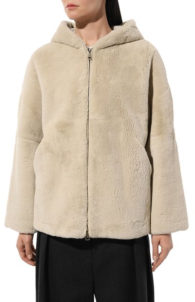 Шуба из кролика MANZONI24, арт. 23M1221-RT, фото 3