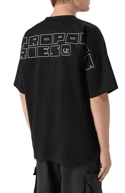 Хлопковая футболка C.P. COMPANY, арт. 20CLTS056A/006370W, фото 4