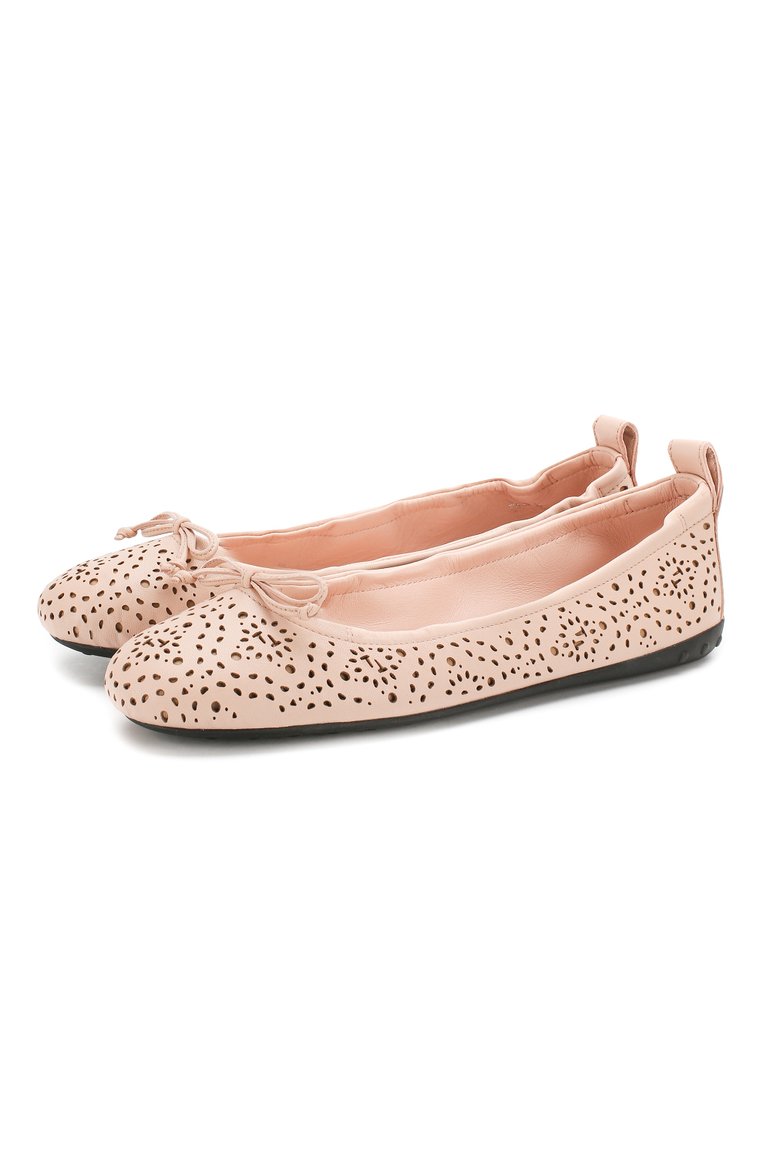 Кожаные балетки TOD’S, арт. XXW12C0CK10NGD, фото 1