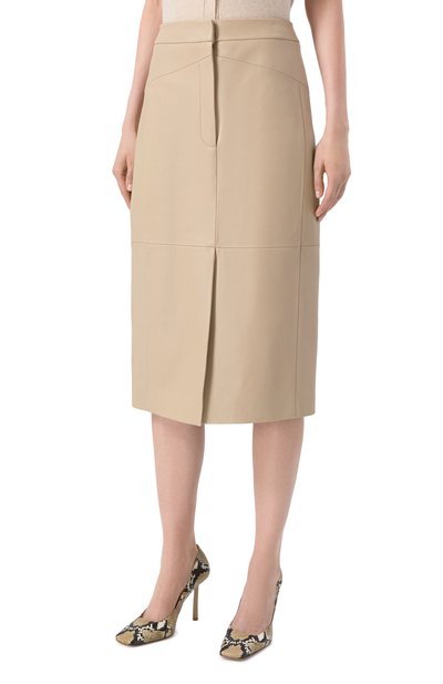 Кожаная юбка BOSS, арт. 50543188, фото 3