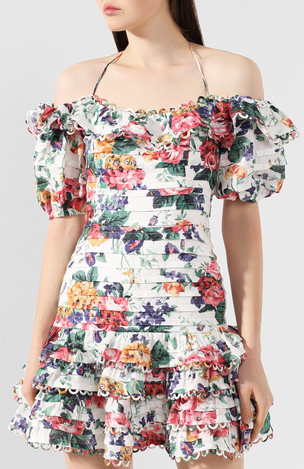 Льняное платье ZIMMERMANN, арт. 6230DALL, фото 3