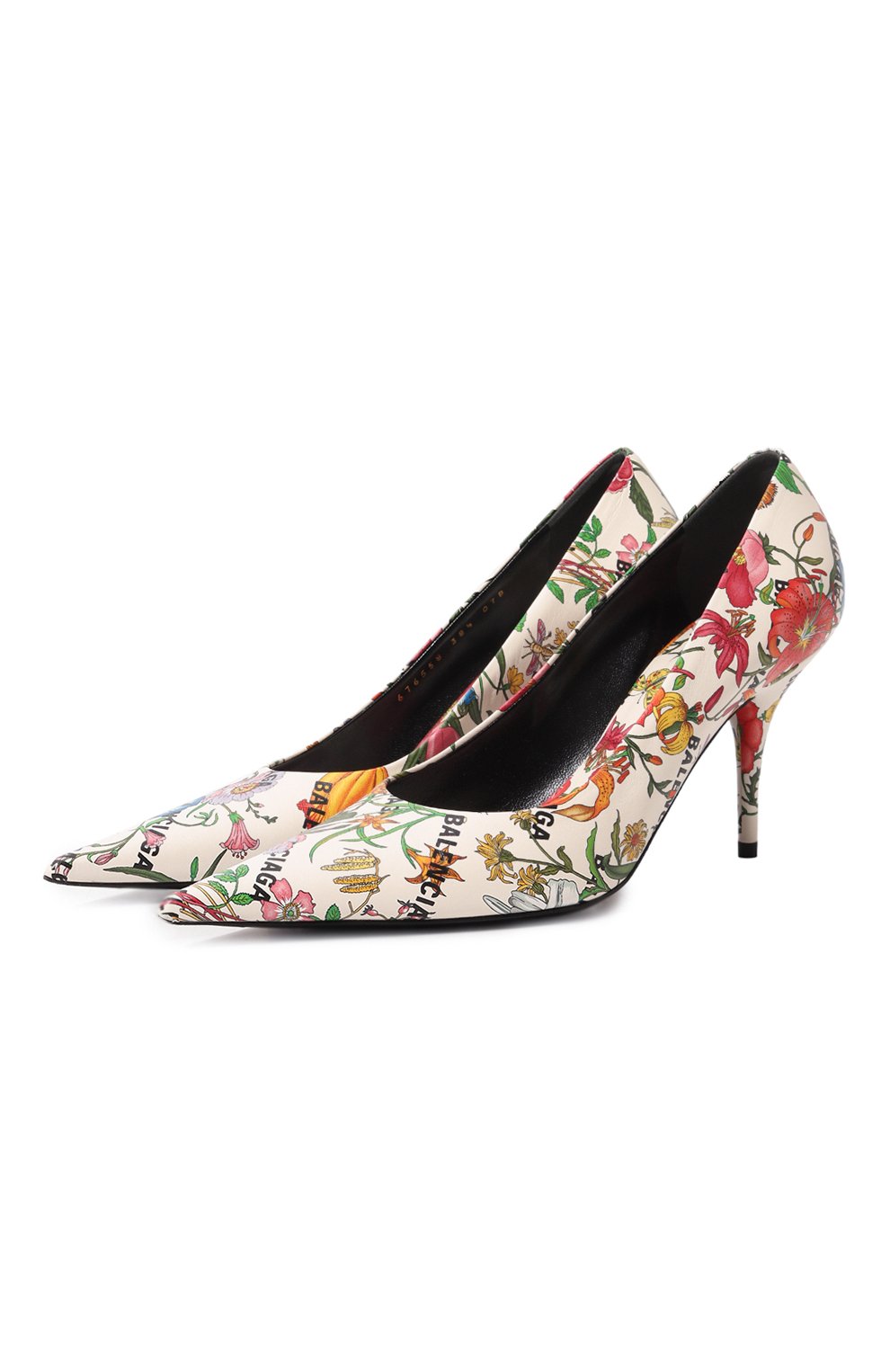 Кожаные туфли gucci x balenciaga GUCCI, арт. 676558 UL300, ф ото 1