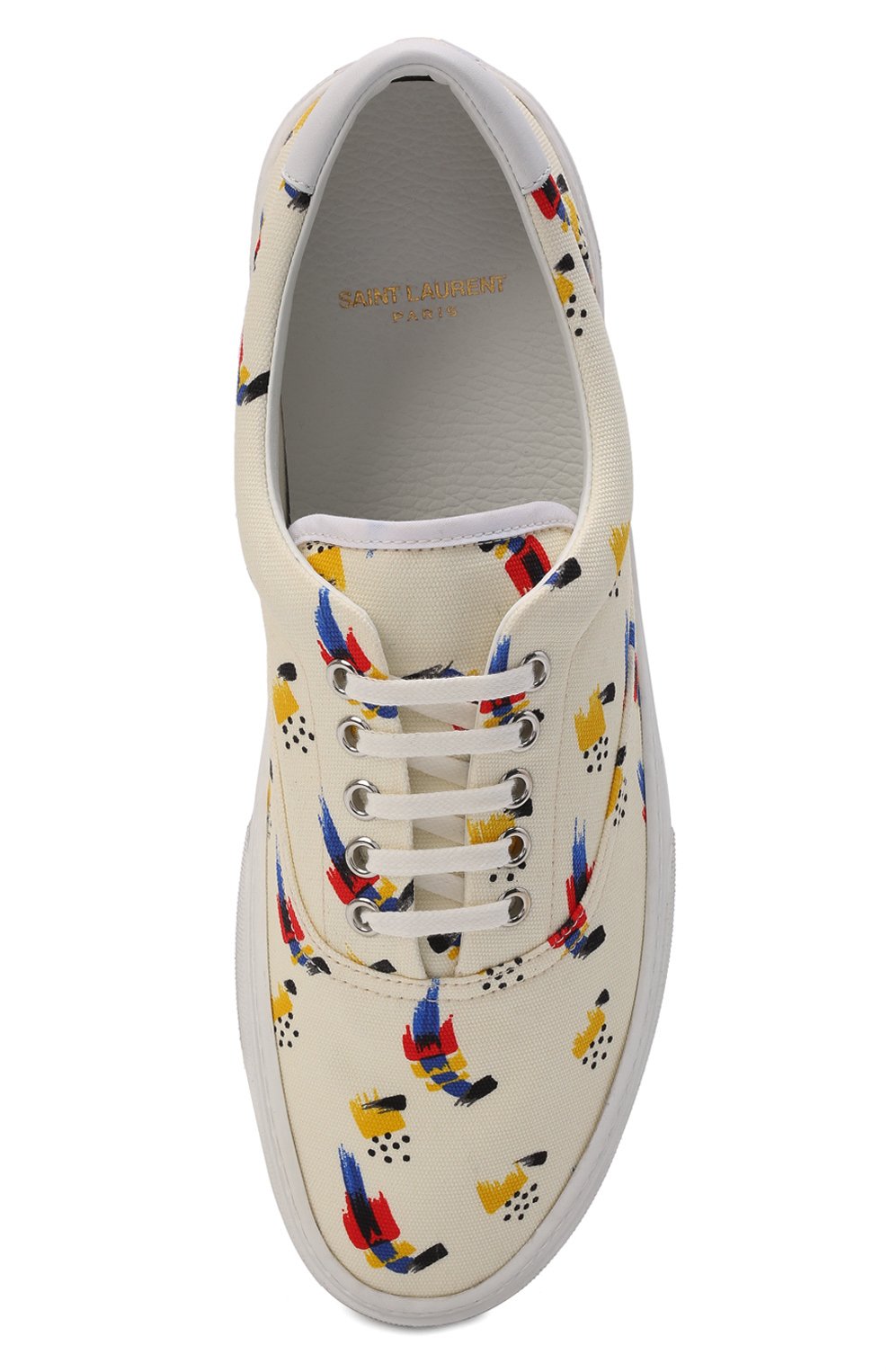 Текстильные кеды venice SAINT LAURENT, арт. 669330/26T10, фото 6