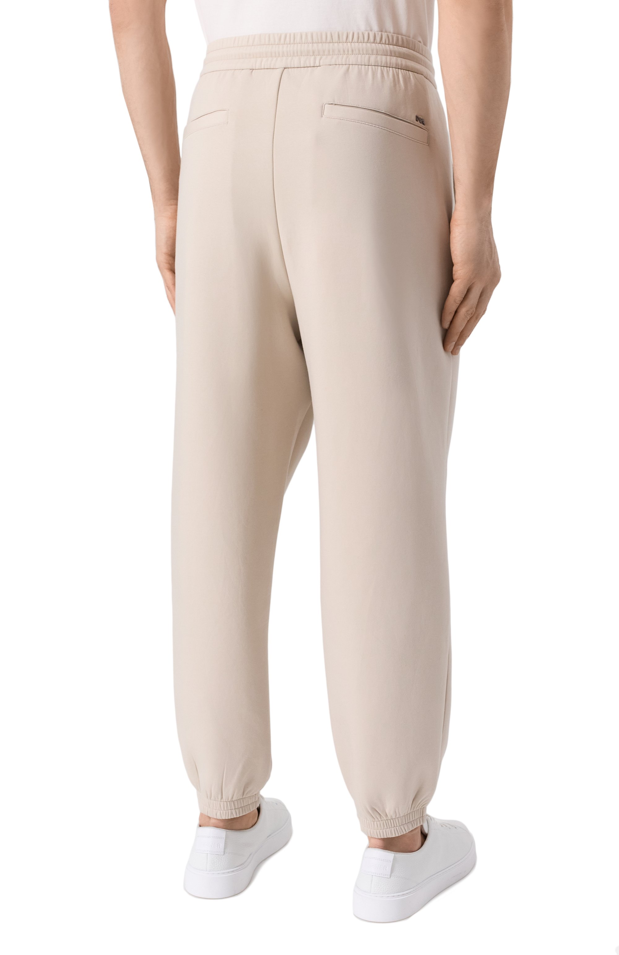 Хлопковые джоггеры EMPORIO ARMANI, арт. EM001746/AF10013, фото 4