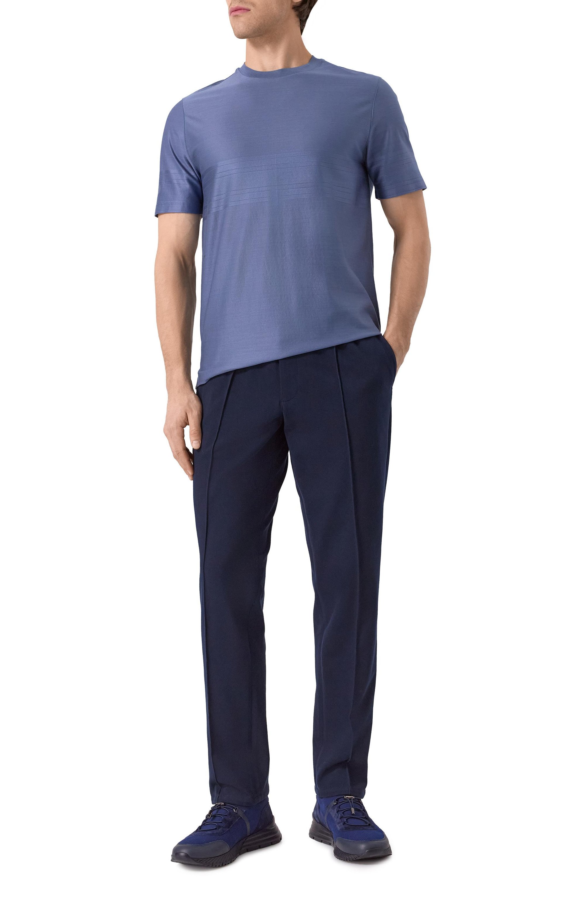 Хлопковая футболка CANALI, арт. T0806P/MJ02242, фото 2