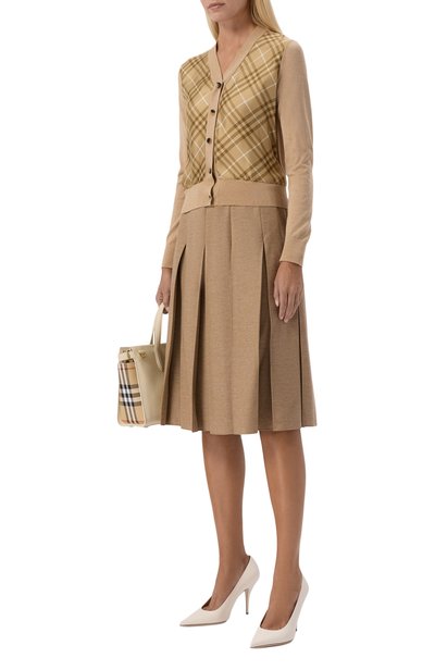 Кардиган из шерсти и шелка BURBERRY, арт. 8128351, фото 2