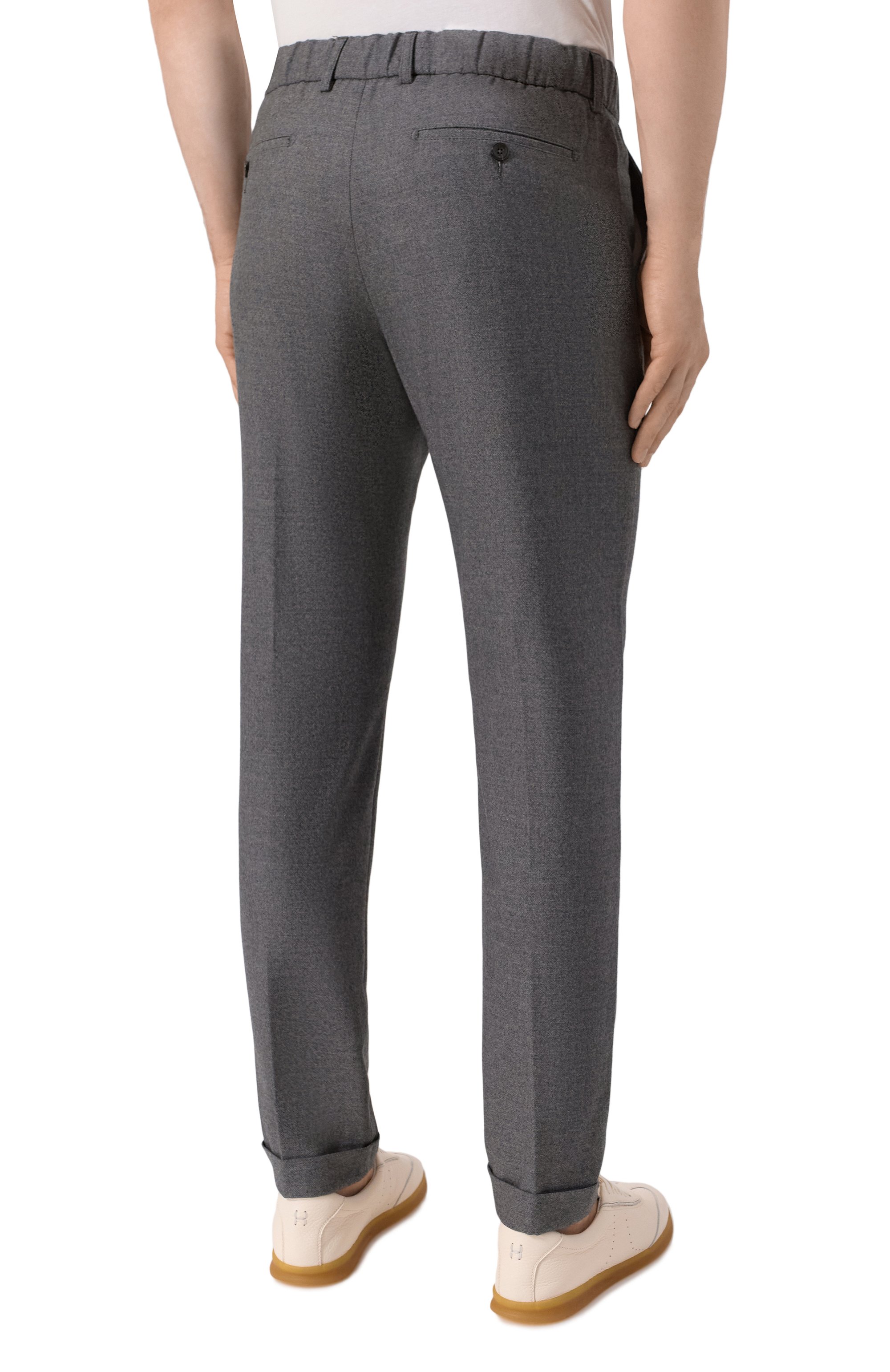 Кашемировые брюки MARCO PESCAROLO, арт. MANU/5243, фото 4