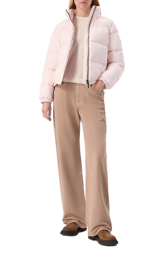 Пуховик Burberry 8110532 Розовый  8110532 Фото 2