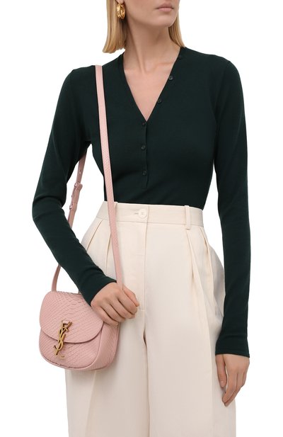 Сумка kaia small из кожи питона SAINT LAURENT, арт. 619740/L3PHW/PBIV, фото 2