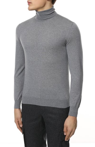 Шерстяная водолазка CORNELIANI, арт. 88M523-1825126/00, фото 3