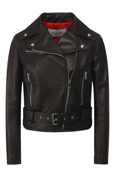 Кожаная куртка VALENTINO, арт. RB3NA04N1YM, фото 1