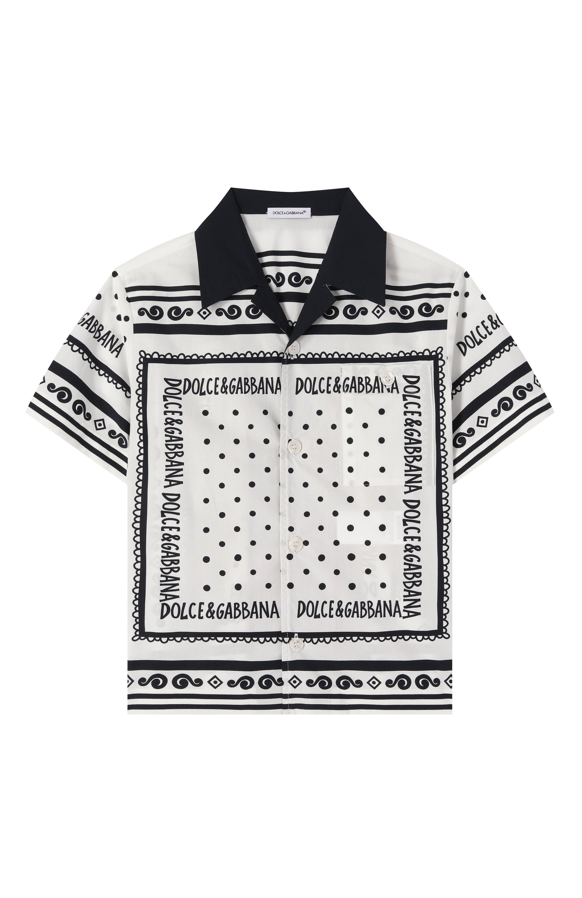 Хлопковая рубашка DOLCE & GABBANA, арт. L44S10/FI5KQ/2-6, фото 1