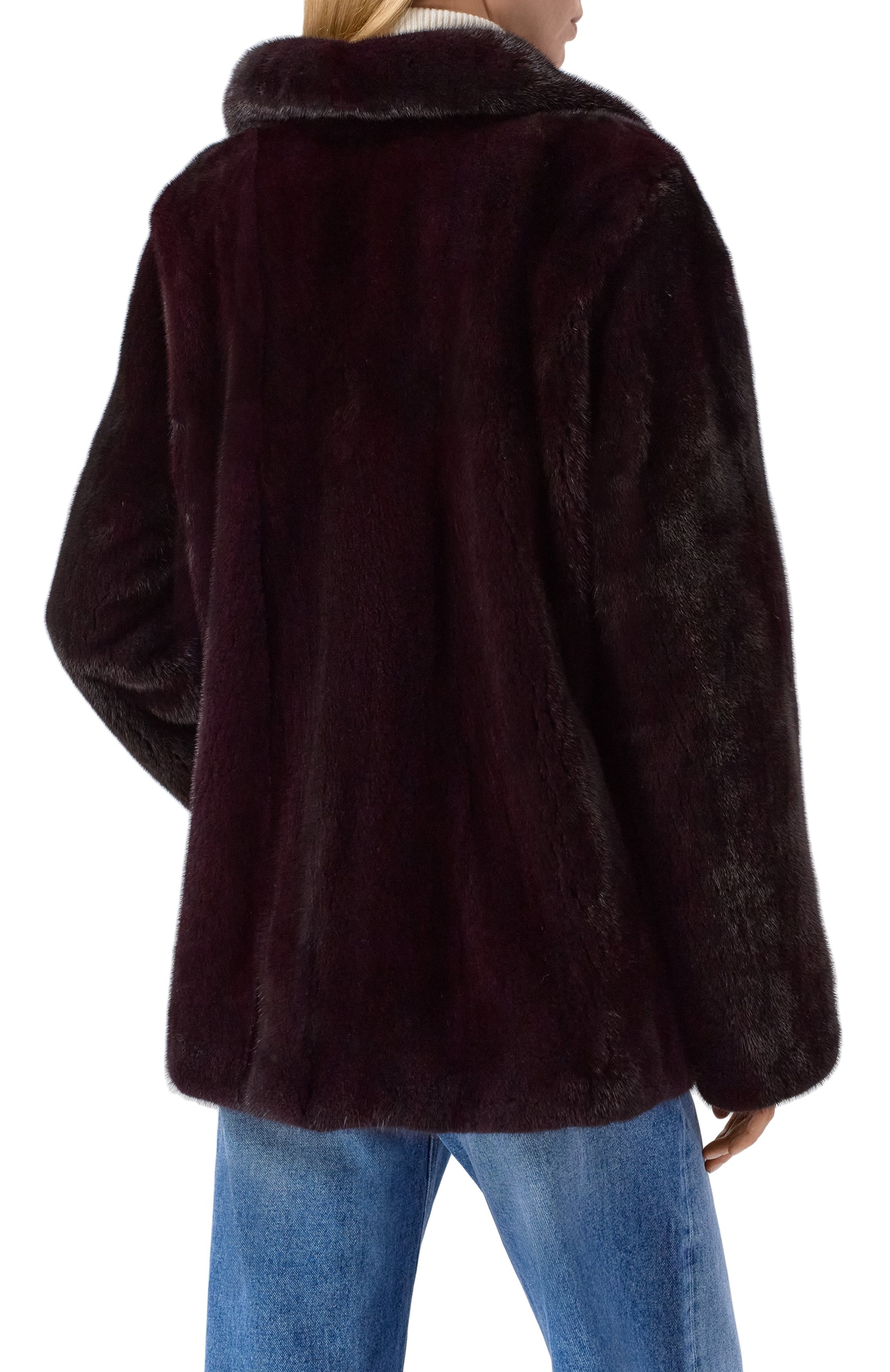 Шуба из норки MVST, арт. M25.1PW.F005/MINK, фото 4