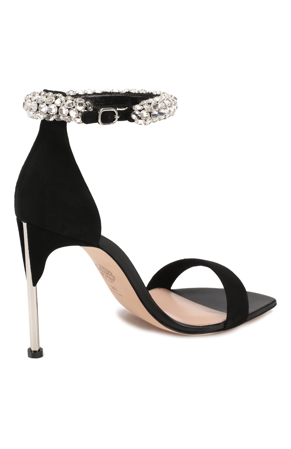 Замшевые босоножки ALEXANDER MCQUEEN, арт. 586437/WHV6B, фото 4