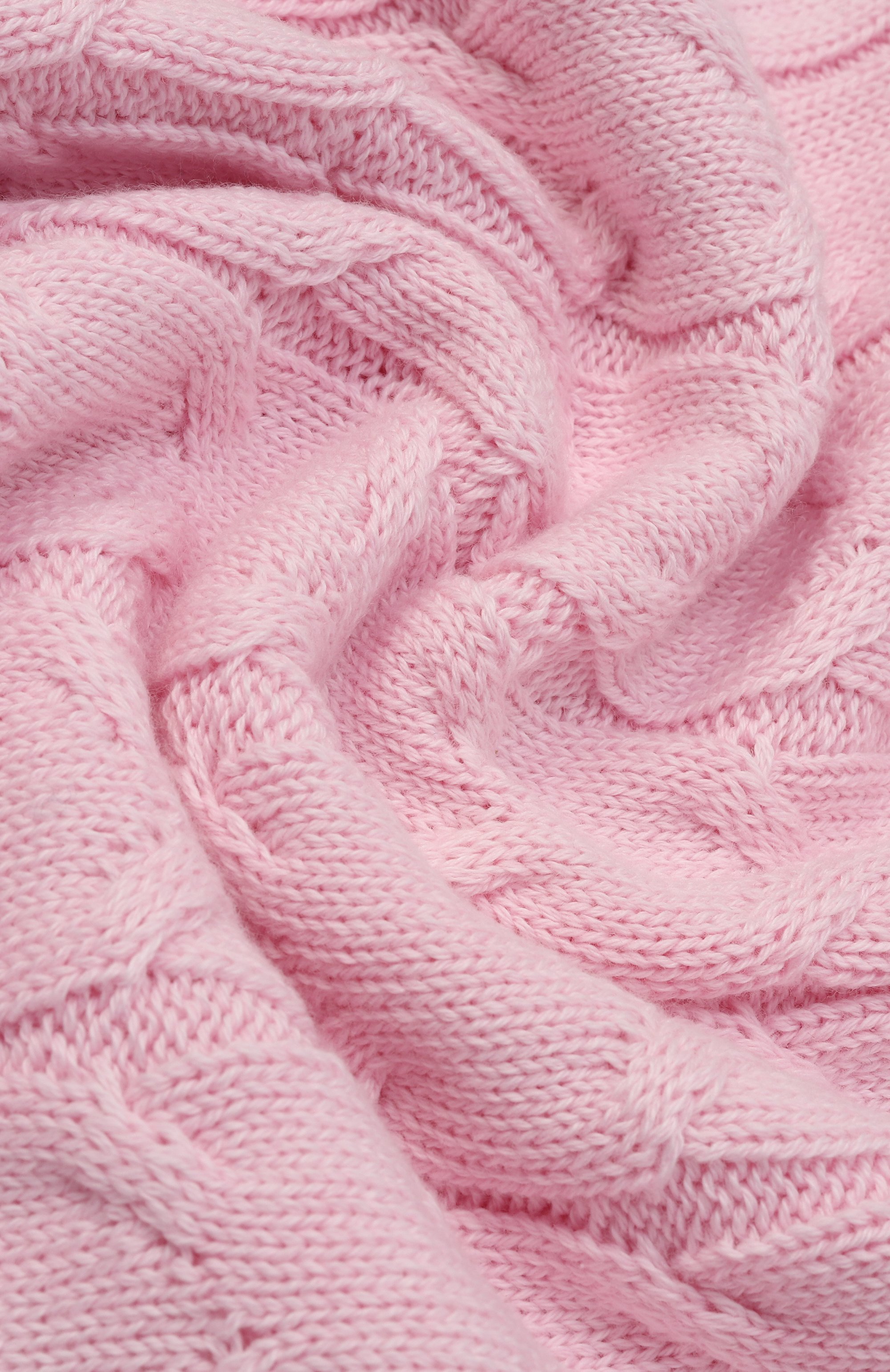 Одеяло из хлопка и шерсти BLUMARINE, арт. BNC0006C/FL011, фото 3