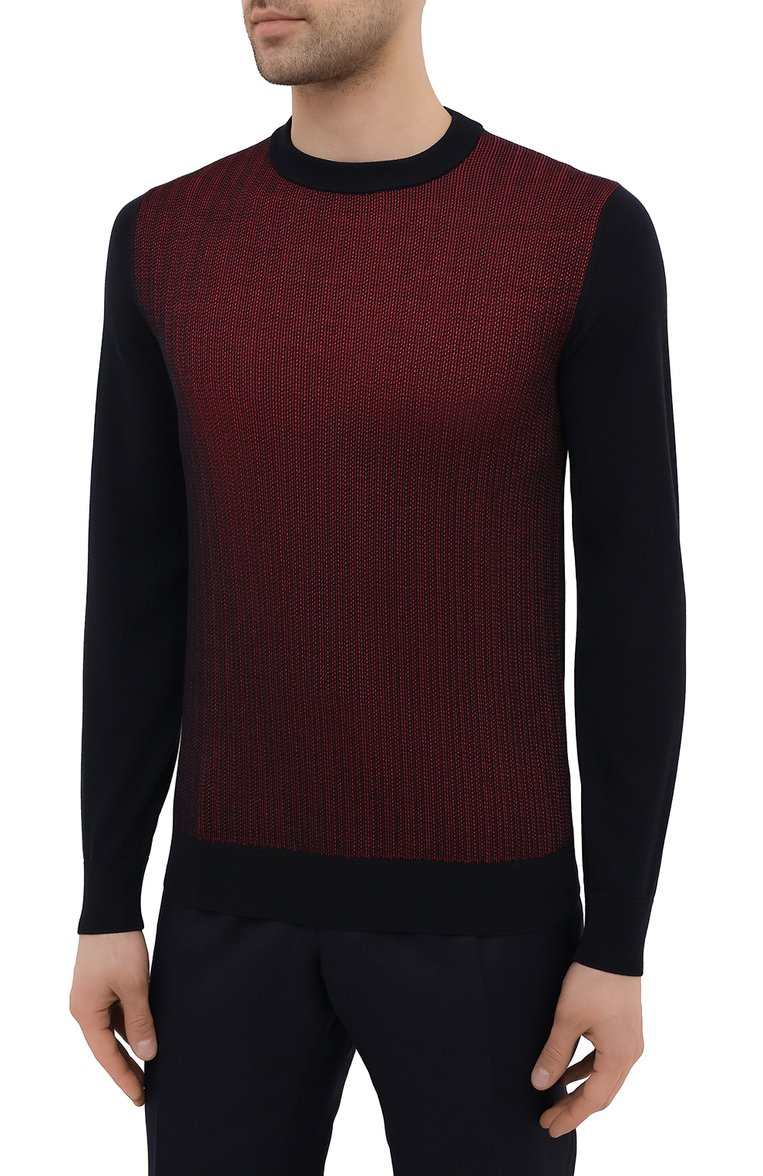 Джемпер из шелка и шерсти BRIONI, арт. UMQ90L/P0K29, фото 3