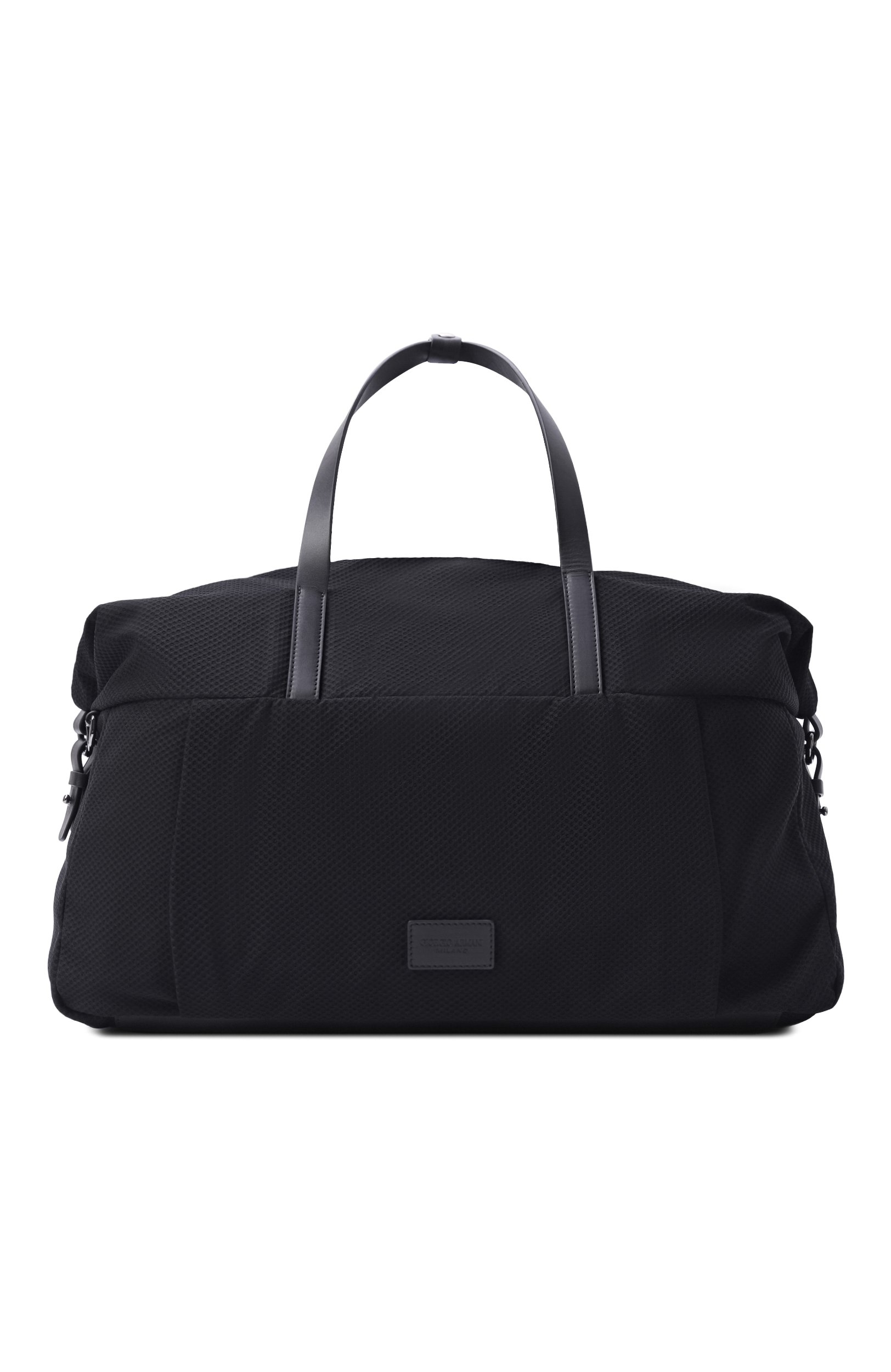 Сумка holdall weekender GIORGIO ARMANI черного цвета по цене 299500 руб., арт. GM004353/AF24478, фото 1 Сумка holdall weekender GIORGIO ARMANI, арт. GM004353/AF24478, фото 1