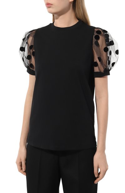 Хлопковый топ NINA RICCI, арт. 23AJT0015C01042, фото 3